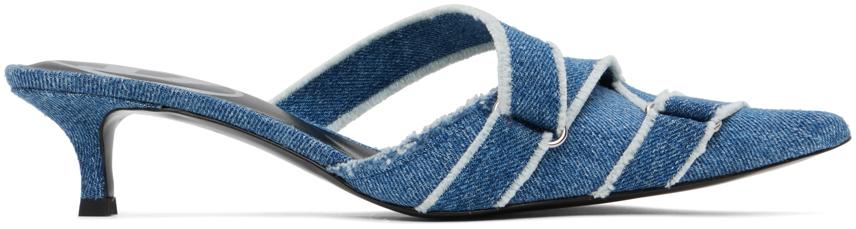 Diesel Blue D-Kittie Heels