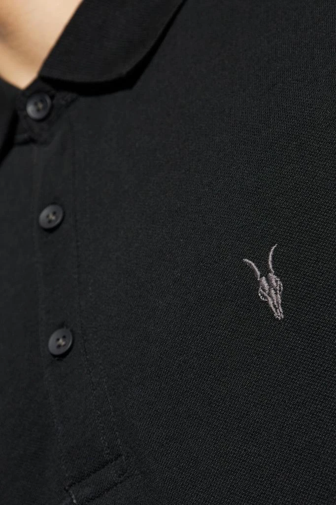 ALL SAINTS Allsaints Classic Long Sleeve Polo Shirt 5