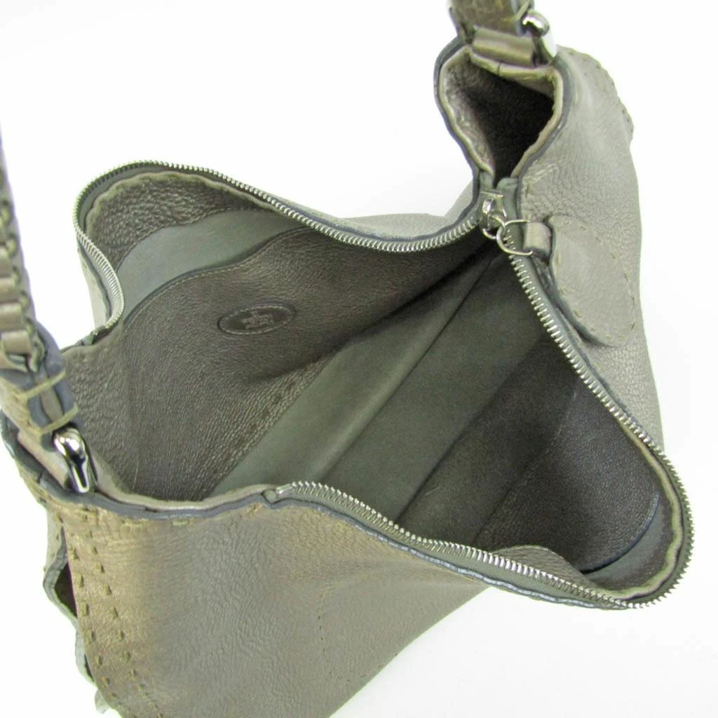 Fendi Fendi Selleria  Leather Shopper Bag (Pre-Owned) 4
