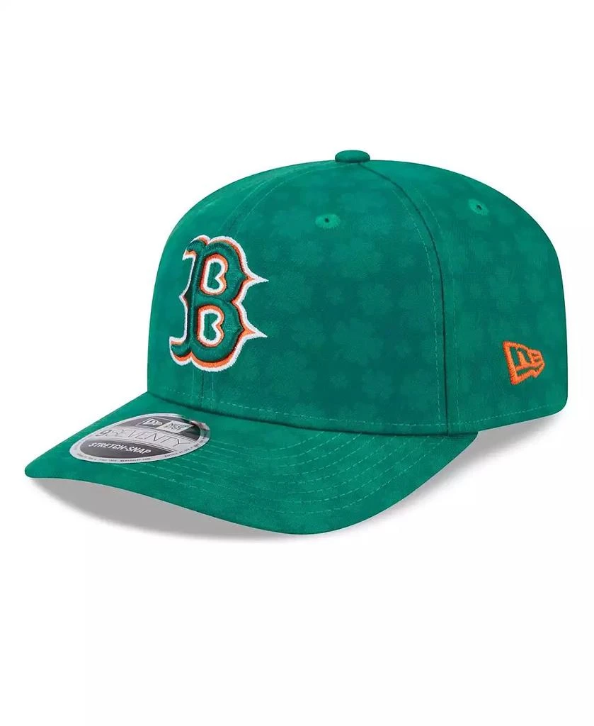 New Era Men's Kelly Green Boston Red Sox St. Patrick's Day 9SEVENTY Adjustable Hat 1