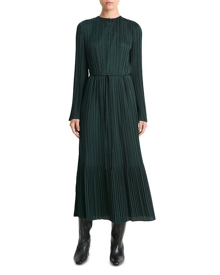 Vince Pleated Midi Dress 1