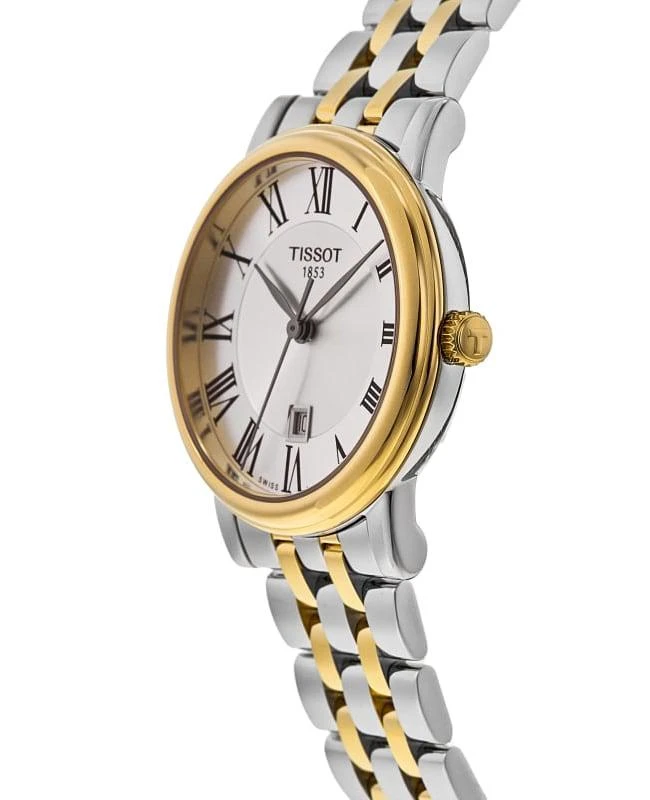 Tissot Tissot Carson Premium Lady Silver Dial Two-Tone Steel Women's Watch T122.210.22.033.00 3