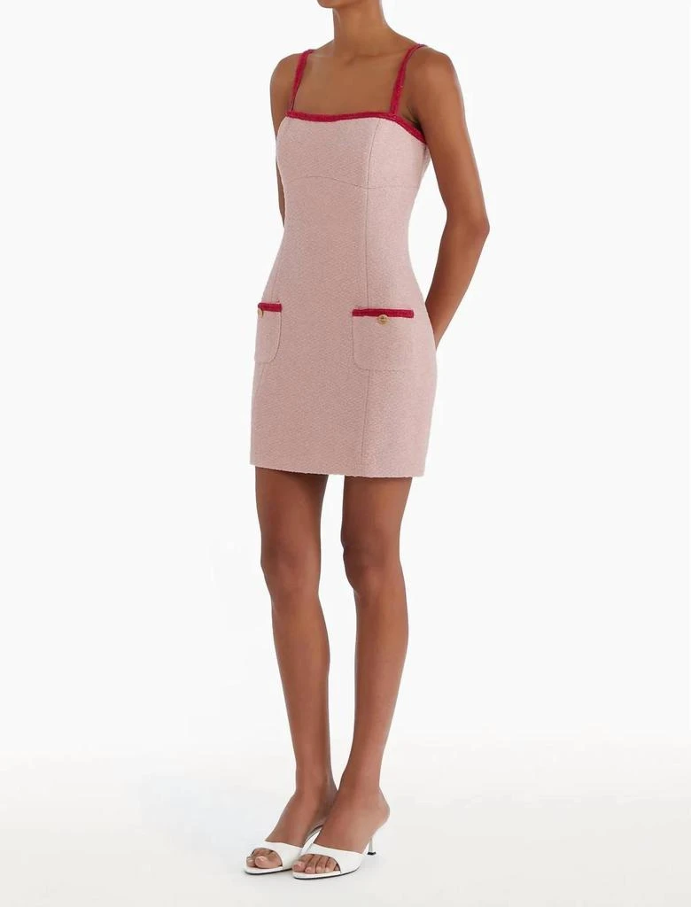 knee length dresses for ladies Amanda Uprichard Strapless Puzzle Mini Dress