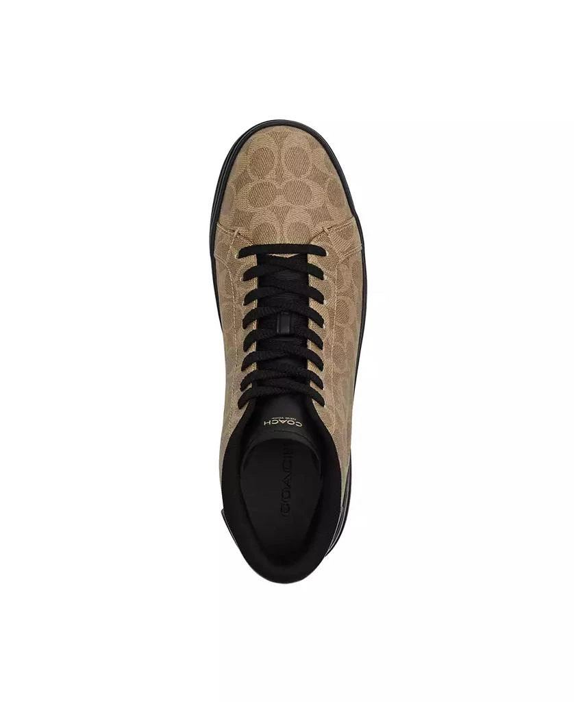Coach Men's Highline Signature Canvas High Top Sneaker 3