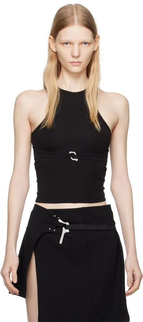 Heliot Emil Black Link Tank Top 1