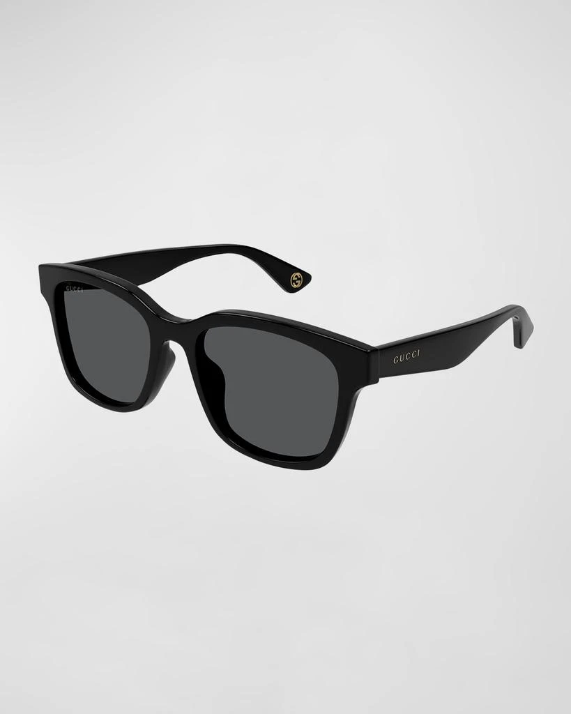Gucci Men's Rectangle Acetate Sunglasses 1