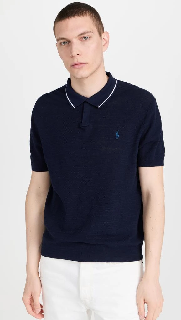 Ralph Lauren Cotton Linen Sweater Polo 1