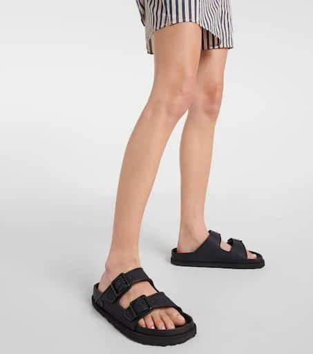 Birkenstock Arizona Luxe raffia sandals 4