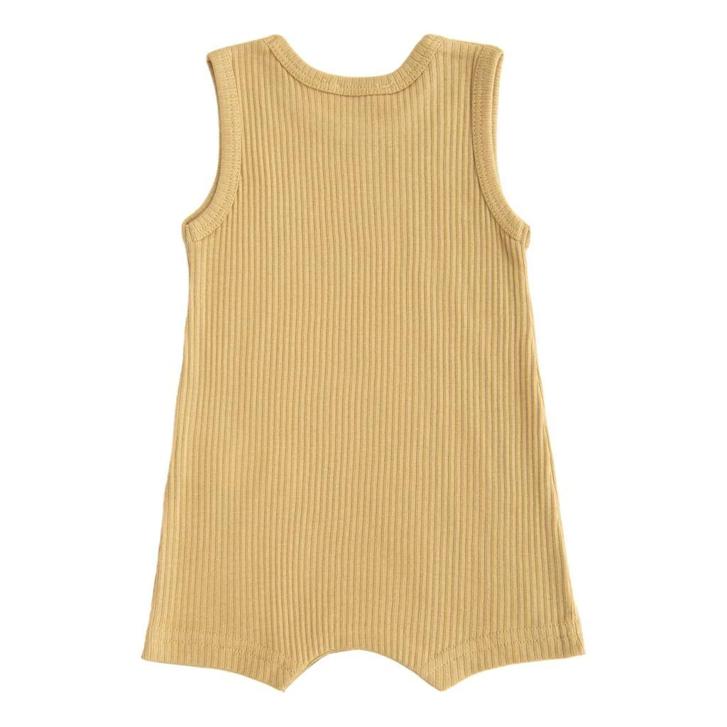 Yellow Dandelion Sleeveless Modal Romper undefined