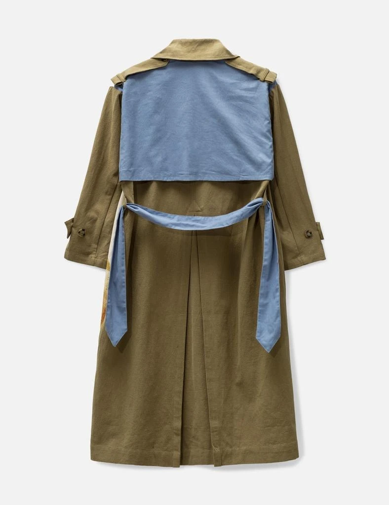 KidSuper Painted Trench Coat 2