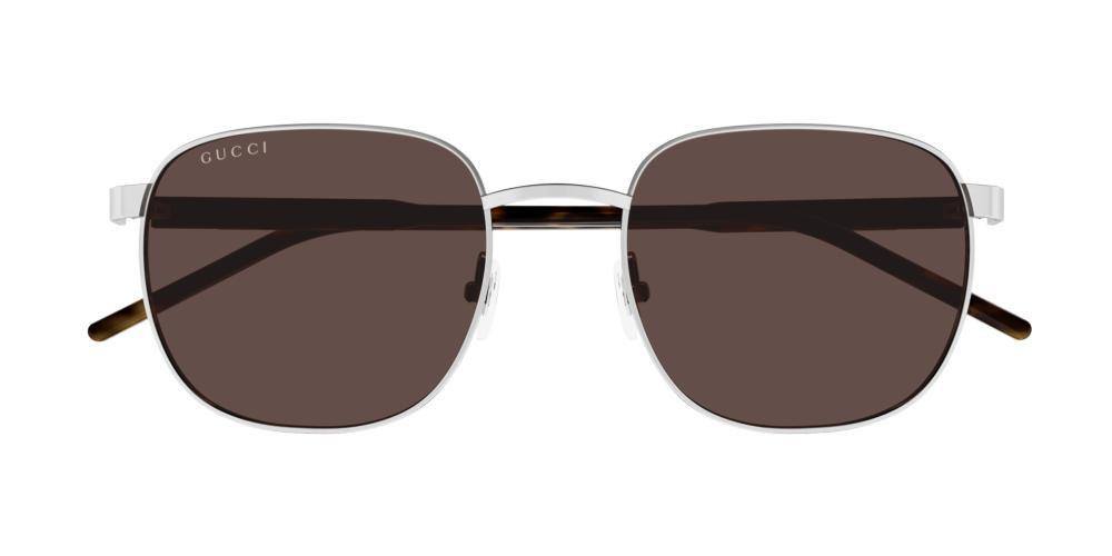 Gucci Gucci Gg1703s Linea Horsebit 003 Silver Blu Sunglasses