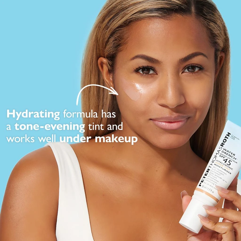 Peter Thomas Roth Water Drench Broad Spectrum SPF 45 Sheer Tint Moisturizer | 20ml 4