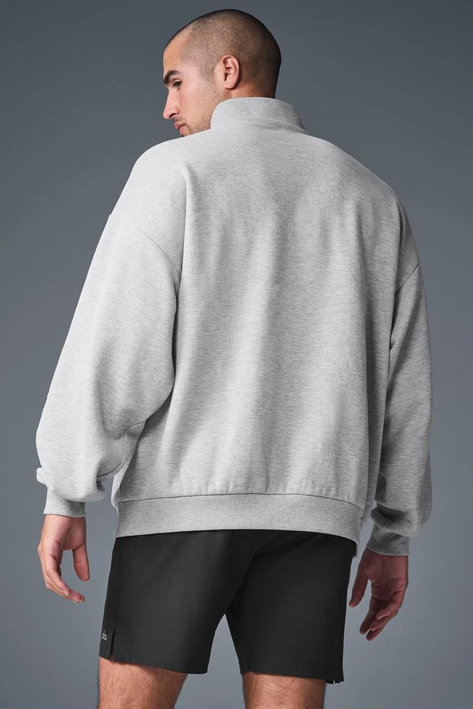 Alo Accolade 1/4 Zip Pullover - Athletic Heather Grey 3