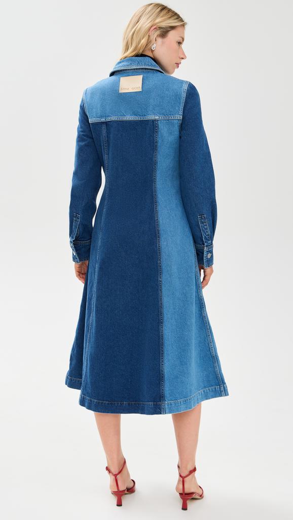 Stine Goya Long Sleeve Denim Dress