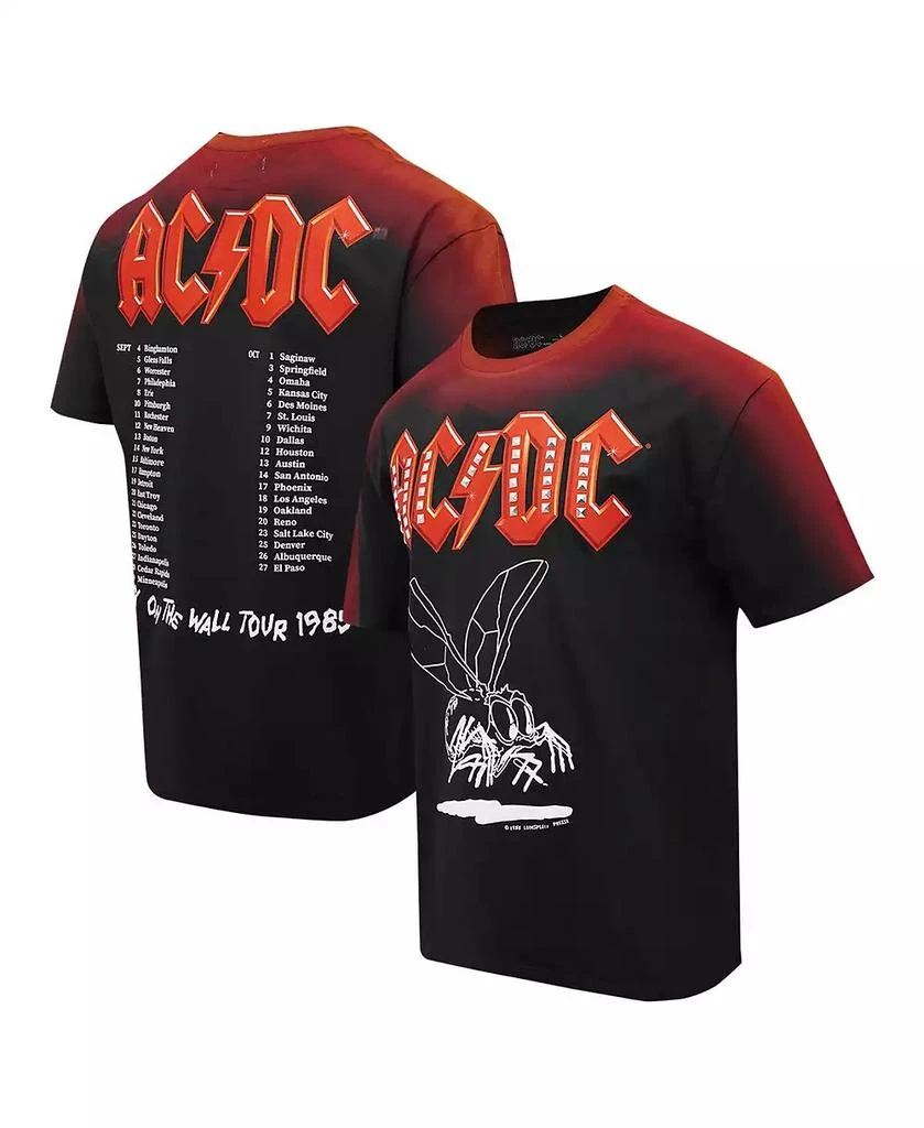 Freeze Max Men's Black AC/DC Fly on the Wall Tour Loose T-Shirt 1