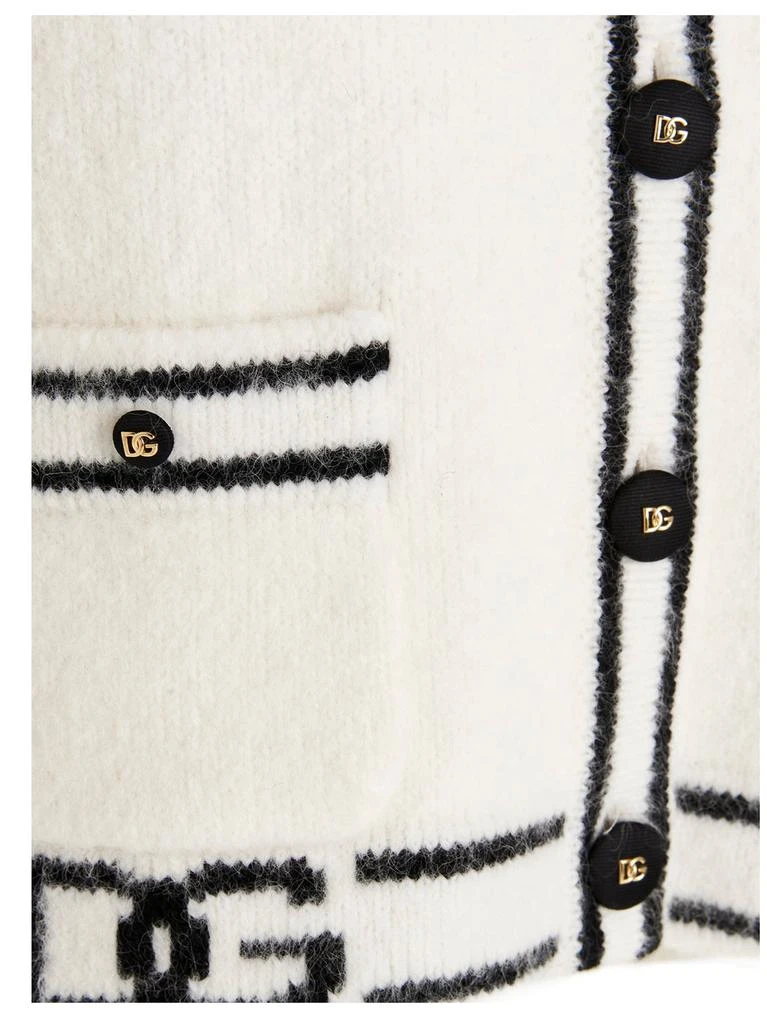 Dolce & Gabbana Dolce & Gabbana Faux-Fur Knit Cardigan 4