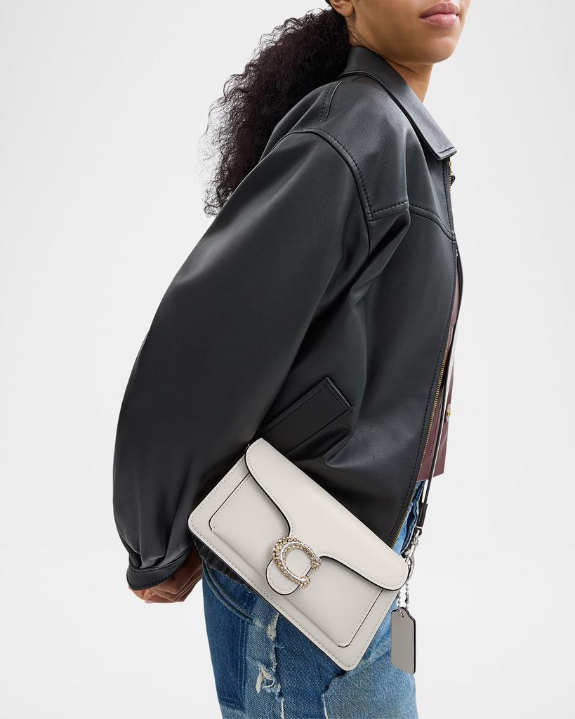 Coach Tabby 20 Embellished Leather Shoulder Bag