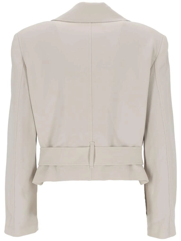 Theory Theory Double-Breasted Belted Cropped Coat 2