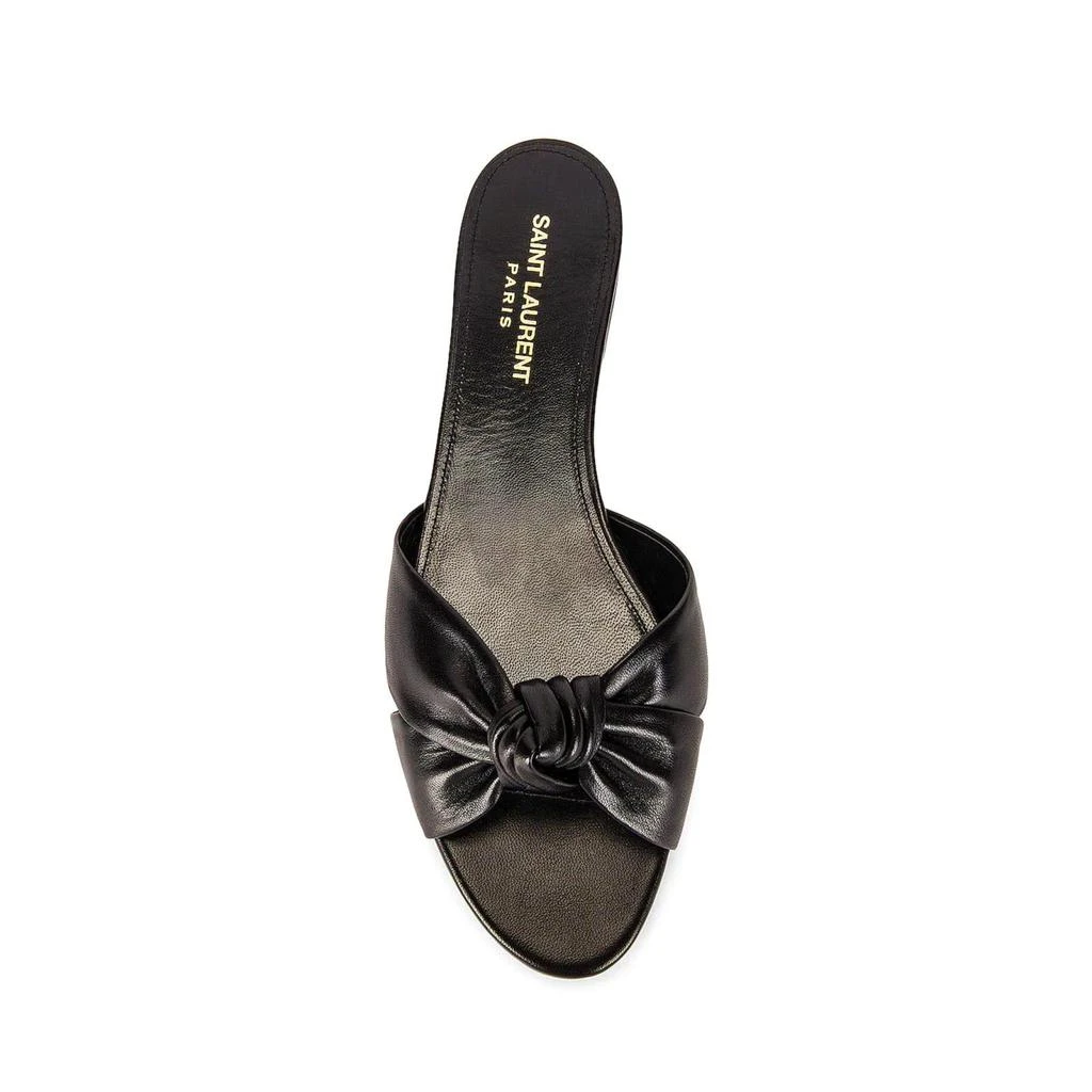 Yves Saint Laurent Saint Laurent Leather Slides - Women 4