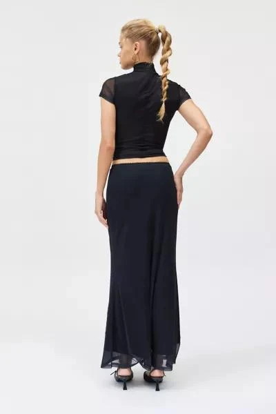 Another Girl Another Girl Digital Flower Crop Top & Maxi Skirt Set 4