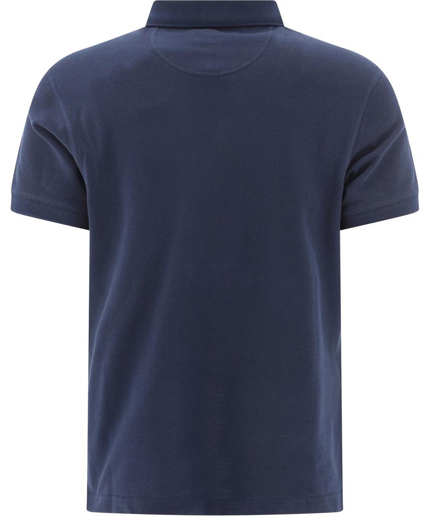 Barbour Barbour Logo Embroidered Short-Sleeved Polo Shirt