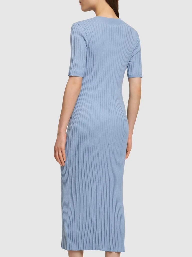 VARLEY Maeve Aria Rib Knit Midi Dress 2