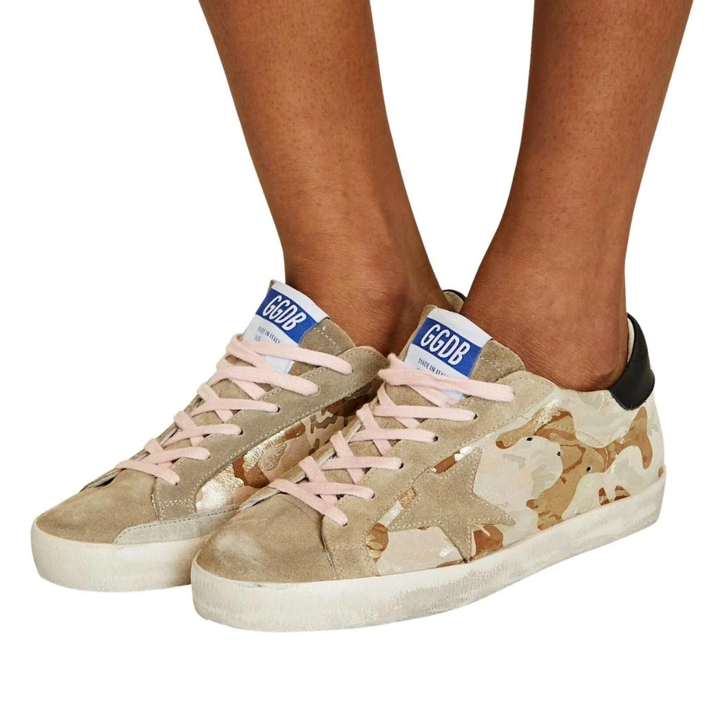 Golden Goose Women's Superstar Low-Top Camo Sneaker In Multi 2