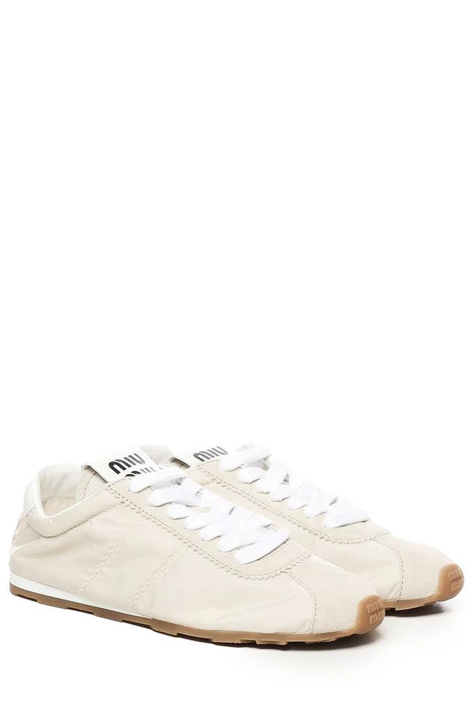 Miu Miu Miu Miu Logo-Printed Lace-Up Sneakers 3
