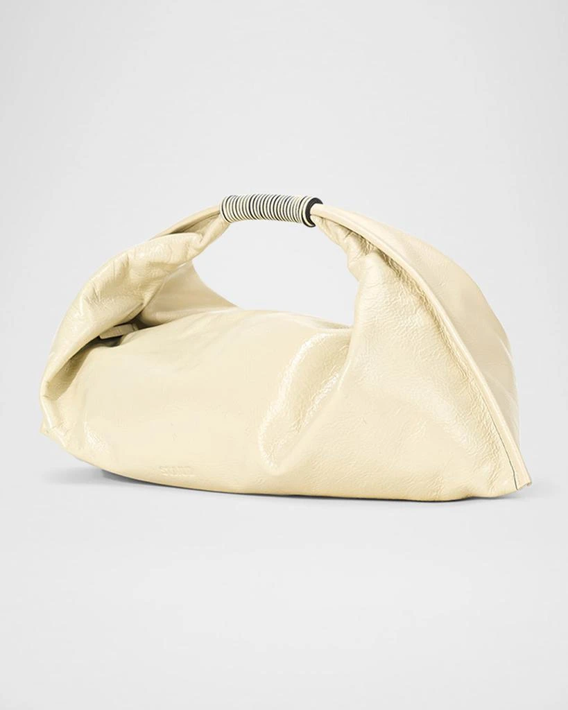 Staud Ronnie Mini Crinkled Leather Top-Handle Bag 2