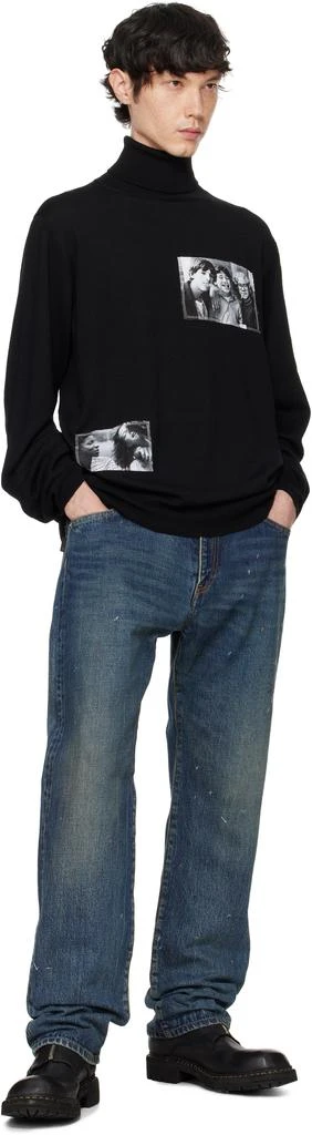 TAKAHIROMIYASHITA TheSoloist. Black Wool Turtleneck 4