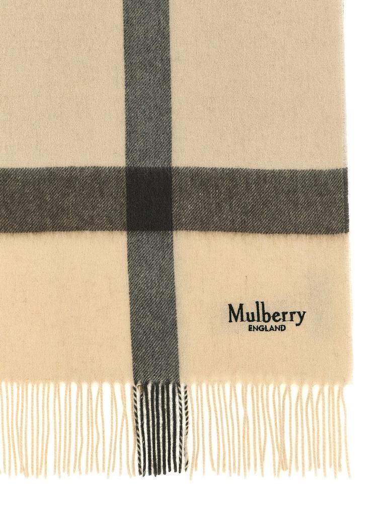 Mulberry Mulberry Large Check Scarf