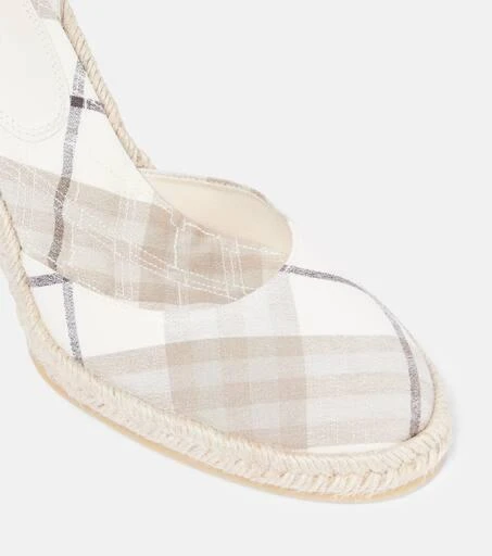 Burberry LF Mews 90 espadrille wedges 5