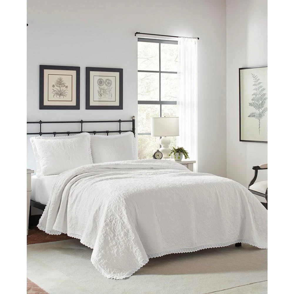 Laura Ashley Heirloom Crochet Quilt Set 2