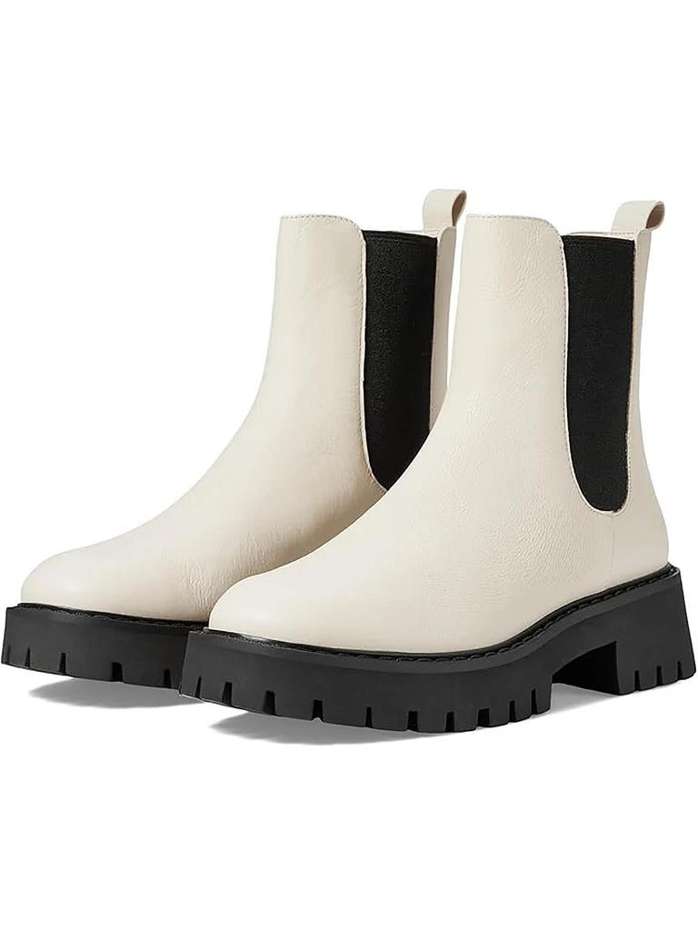 Michael Kors Asher Flat Bootie Womens Stretch Leather Chelsea Boots 2