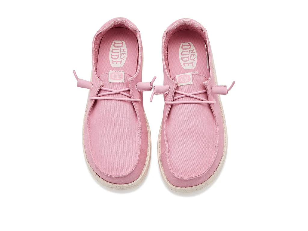 Hey Dude Kids Wendy Y Stretch Canvas Cameo Pink 2