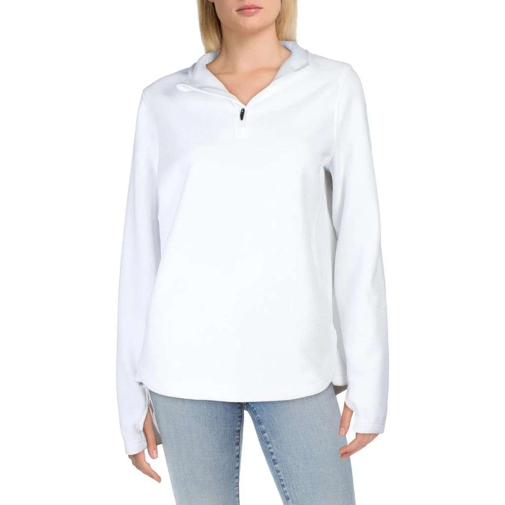 Spyder Womens Fleece Lined Polyester 3/4 Zip Pullover 1