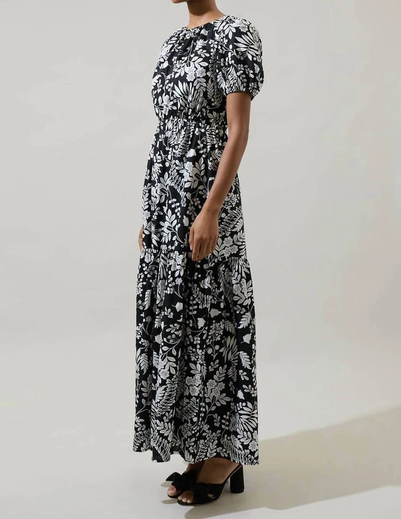 Sugarlips Sugarlips - Pine Hill Floral Becca Tiered Maxi Dress 3