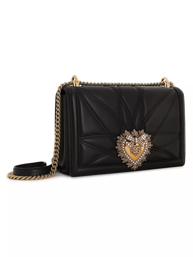 Dolce & Gabbana Large Devotion Quilted Leather Shoulder Bag 2