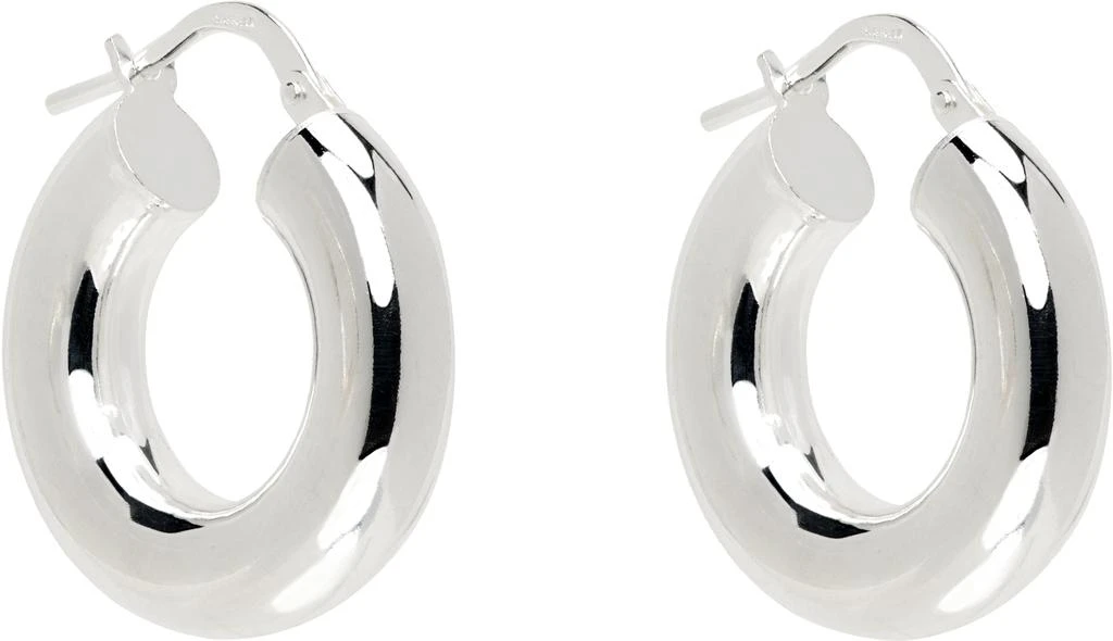 Sophie Buhai Silver Tiny Everyday Hoop Earrings 2