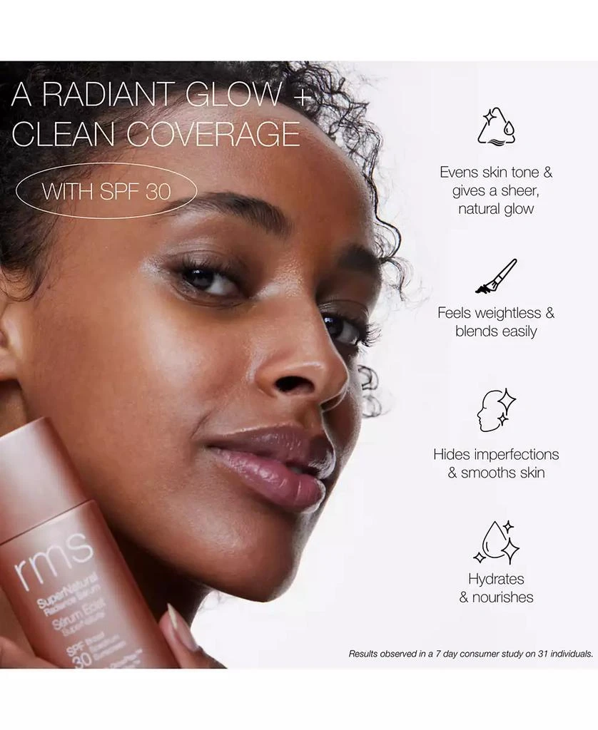 RMS Beauty SuperNatural Radiance Serum SPF 30 Sunscreen 8