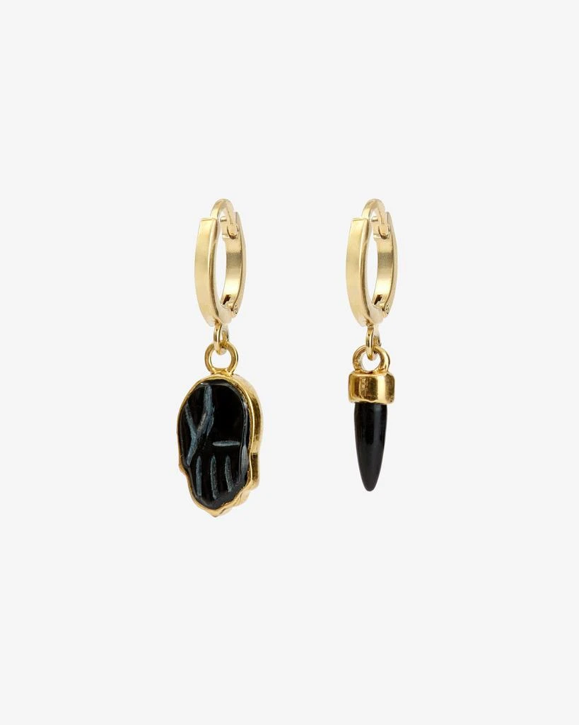 ISABEL MARANT ISABEL MARANT, NEW ITS ALL RIG EARRINGS - Women - Black - OneSize 1