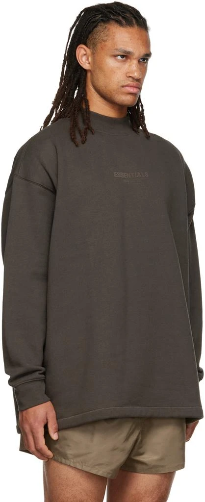 Fear of God ESSENTIALS Gray Relaxed Sweatshirt 2