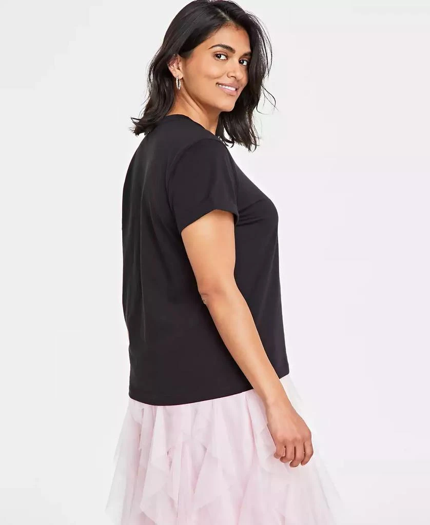 On 34th Women's Party Graphic T-Shirt, Created for Macy's 4