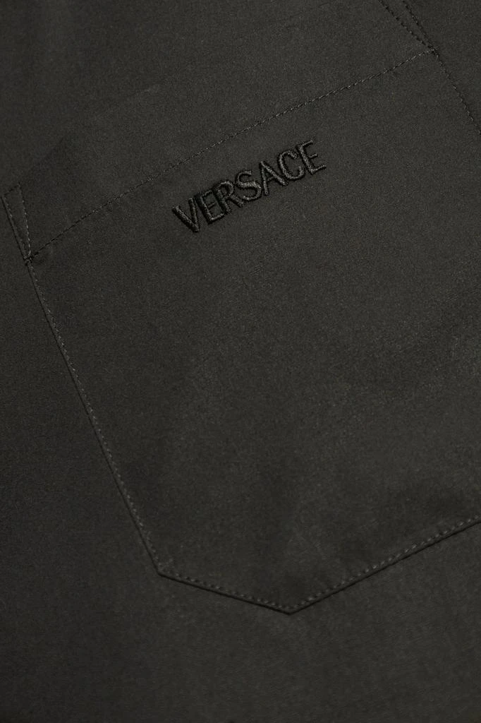 Versace Versace Pattern-Printed Short-Sleeved Shirt 5