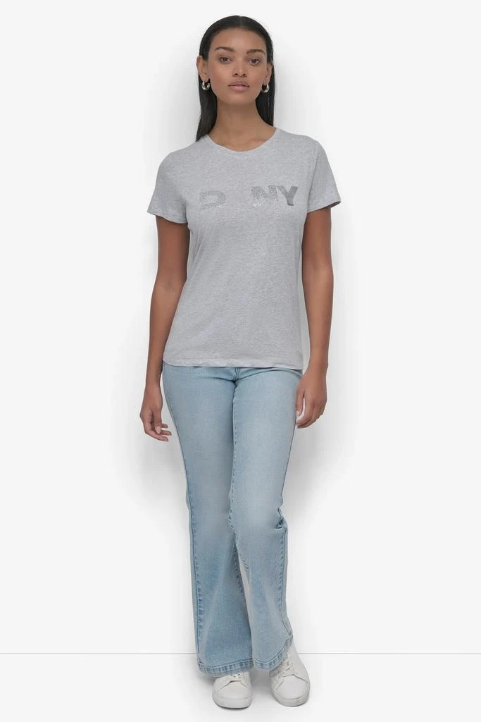 DKNY DKNY MIXED EMBELLISHMENTS LOGO DNA TEE 4