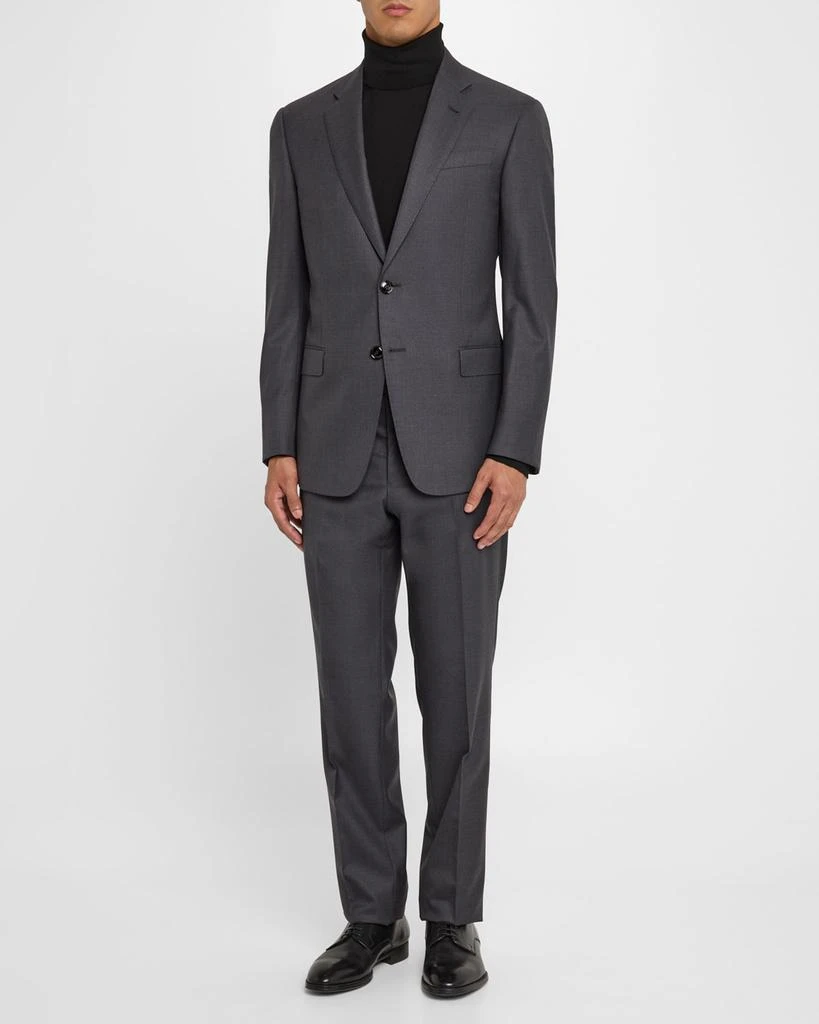 Giorgio Armani Mne
s Basic Wool Two-Piece Suit 6