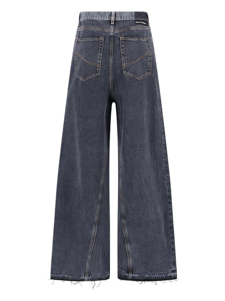 Stella McCartney Stella McCartney Straight Wide-Leg Jeans 2