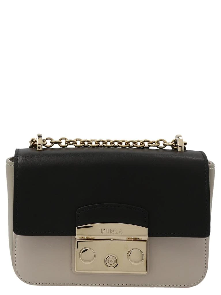 Furla Furla Metropolis Two-Tone Mini Crossbody Bag 1