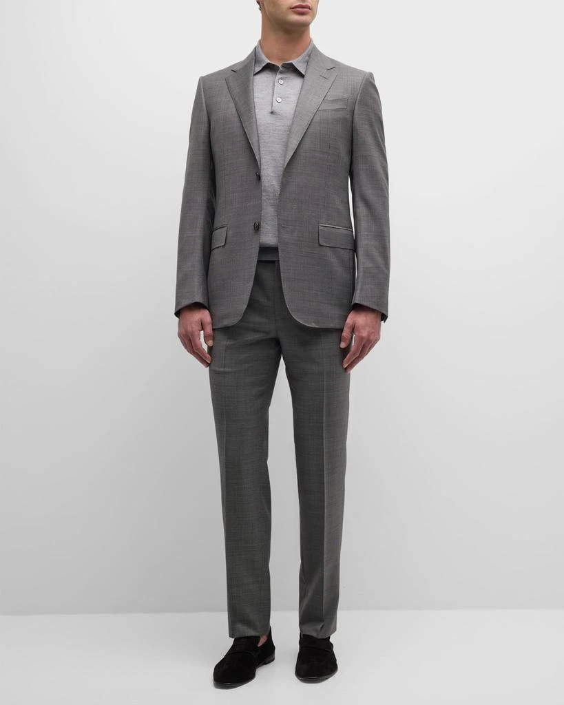 Zegna Men's Trofeo Micro-Tic Suit 4