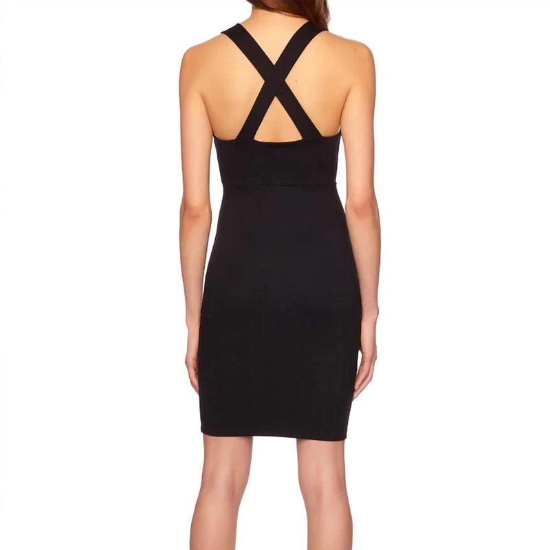 Susana Monaco Twist Halter X Back Dress 2